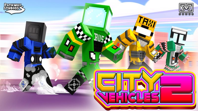 City Vehicles 2 on the Minecraft Marketplace by Pathway Studios