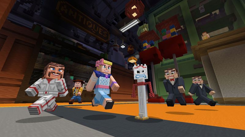 Toy Story Mash-up by Minecraft