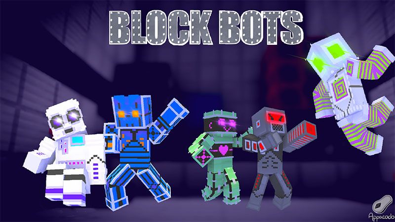 Block Bots by Appacado (Minecraft Skin Pack) - Minecraft Marketplace ...