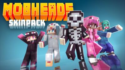Mob Heads on the Minecraft Marketplace by Cubed Creations