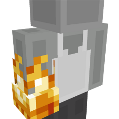Burning fist on the Minecraft Marketplace by Square Dreams
