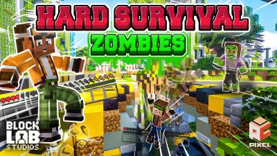 Hard Survival  Zombies on the Minecraft Marketplace by BLOCKLAB Studios