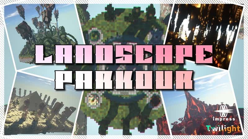 Landscape Parkour on the Minecraft Marketplace by Impress Landscape Parkour on the Minecraft Marketplace by Impress