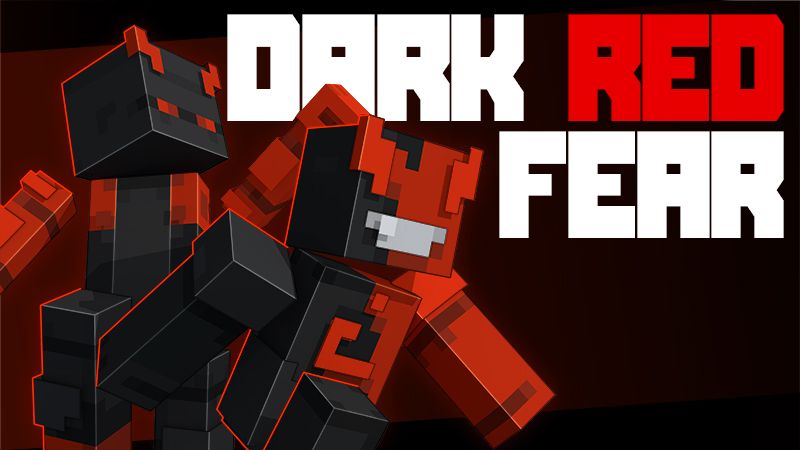Dark Red Fear on the Minecraft Marketplace by Block Factory