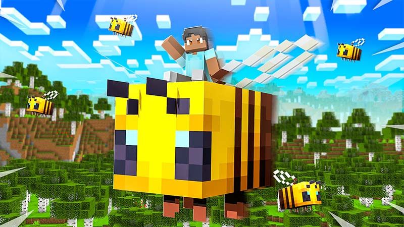 How to Live Inside a Bee on the Minecraft Marketplace by MobBlocks