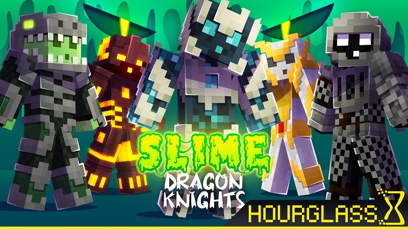 Slime Dragon Knights on the Minecraft Marketplace by Hourglass Studios