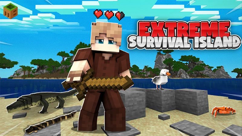 Extreme Survival Island on the Minecraft Marketplace by MobBlocks