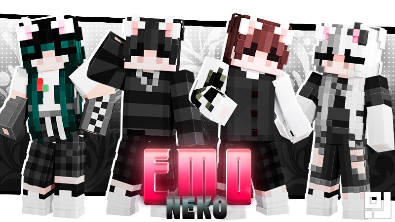 Emo Neko on the Minecraft Marketplace by inPixel Emo Neko on the Minecraft Marketplace by inPixel