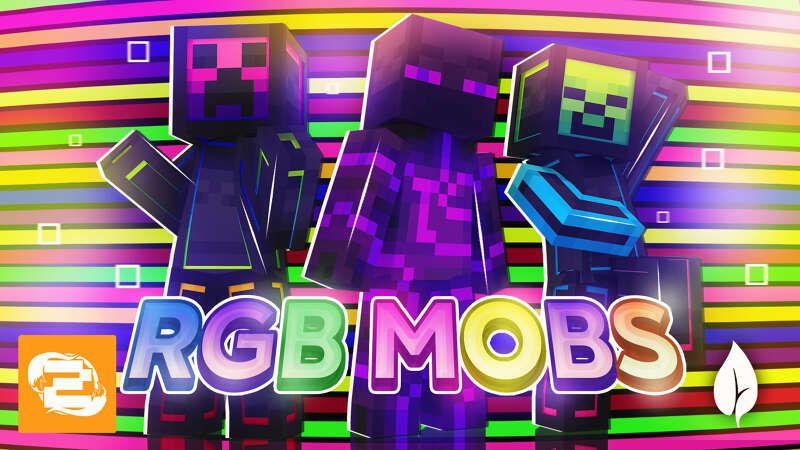 RGB Mobs on the Minecraft Marketplace by 2-Tail Productions