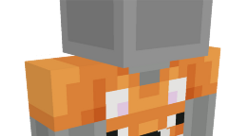 Fox Tee on the Minecraft Marketplace by Geeky Pixels