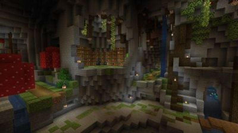 Hermitcraft Season 8 Map on the Minecraft Marketplace by Hermitcraft
