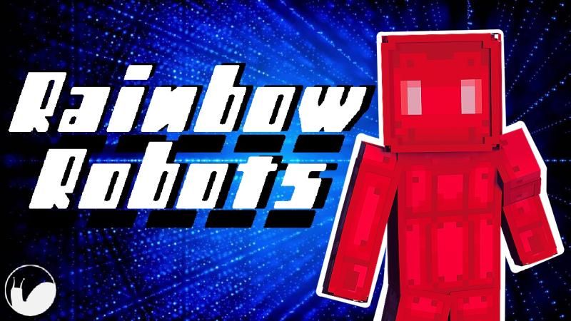 Rainbow Robots on the Minecraft Marketplace by Snail Studios Rainbow Robots on the Minecraft Marketplace by Snail Studios