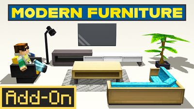 Modern Furniture AddOn 10 on the Minecraft Marketplace by Tsunami Studios