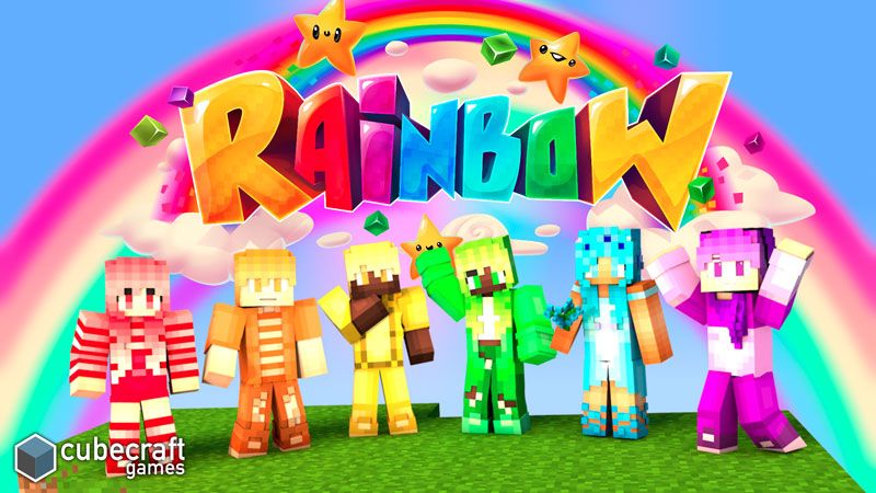 Rainbow on the Minecraft Marketplace by CubeCraft Games Rainbow on the Minecraft Marketplace by CubeCraft Games