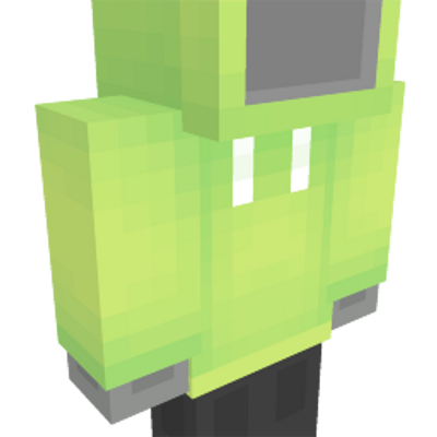 Green Hoodie on the Minecraft Marketplace by Polymaps