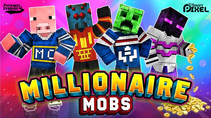 Millionaire Mobs on the Minecraft Marketplace by Pathway Studios Millionaire Mobs on the Minecraft Marketplace by Pathway Studios