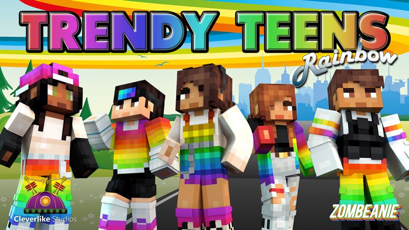 Trendy Teens - Rainbow
