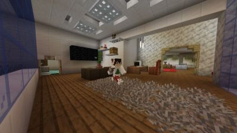 Christmas Winter Mansion on the Minecraft Marketplace by Fun Creators