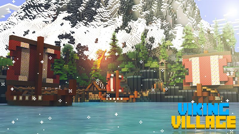 Viking Village on the Minecraft Marketplace by Eco Studios