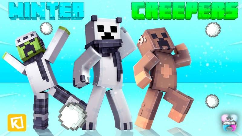 Winter Creepers on the Minecraft Marketplace by Kuboc Studios Winter Creepers on the Minecraft Marketplace by Kuboc Studios