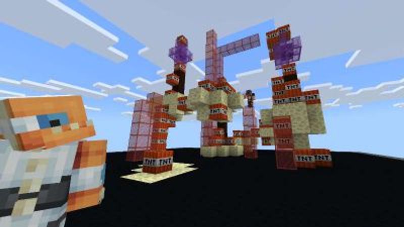 The TNT Game on the Minecraft Marketplace by Team Wooloo