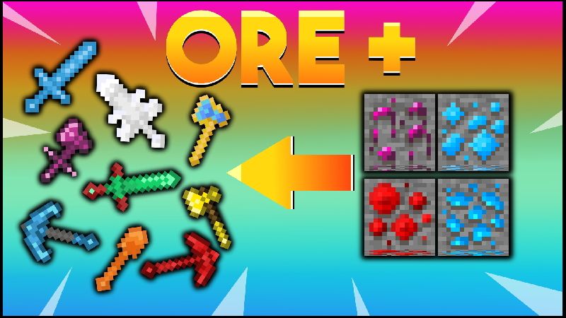 Ore on the Minecraft Marketplace by Snail Studios Ore on the Minecraft Marketplace by Snail Studios