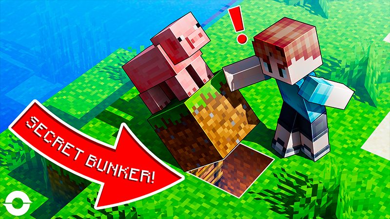 Hidden Pig Bunker on the Minecraft Marketplace by Odyssey Builds