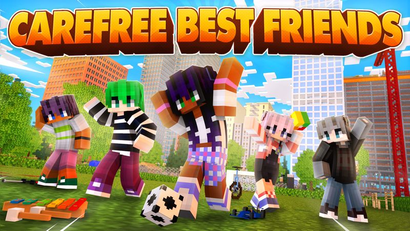 Carefree Best Friends on the Minecraft Marketplace by Giggle Block Studios Carefree Best Friends on the Minecraft Marketplace by Giggle Block Studios