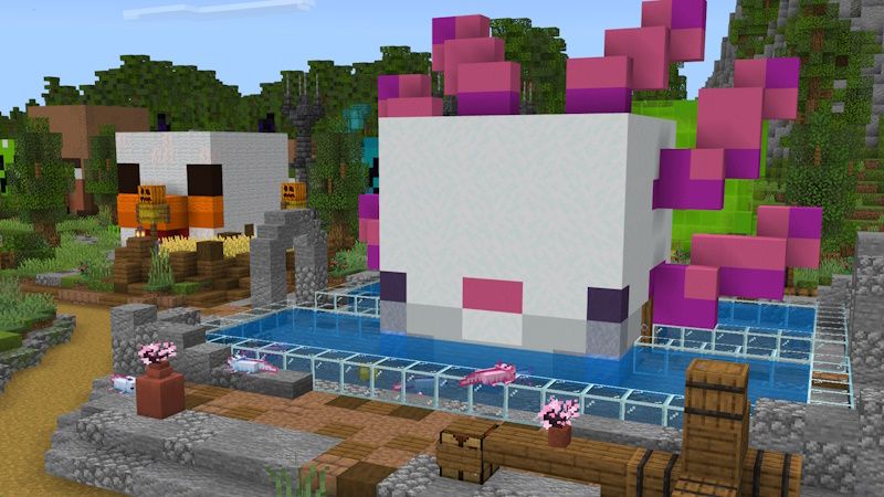 Mob Heads Village by GoE-Craft