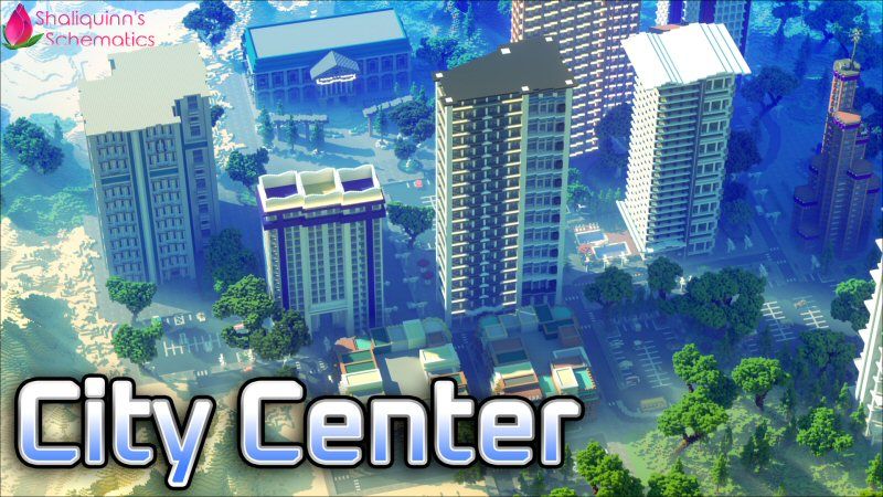 City Center on the Minecraft Marketplace by Shaliquinn's Schematics City Center on the Minecraft Marketplace by Shaliquinn's Schematics