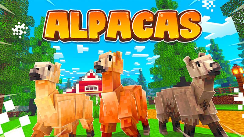 Alpacas Alpacas Alpacas on the Minecraft Marketplace by Kreatik Studios Alpacas Alpacas Alpacas on the Minecraft Marketplace by Kreatik Studios
