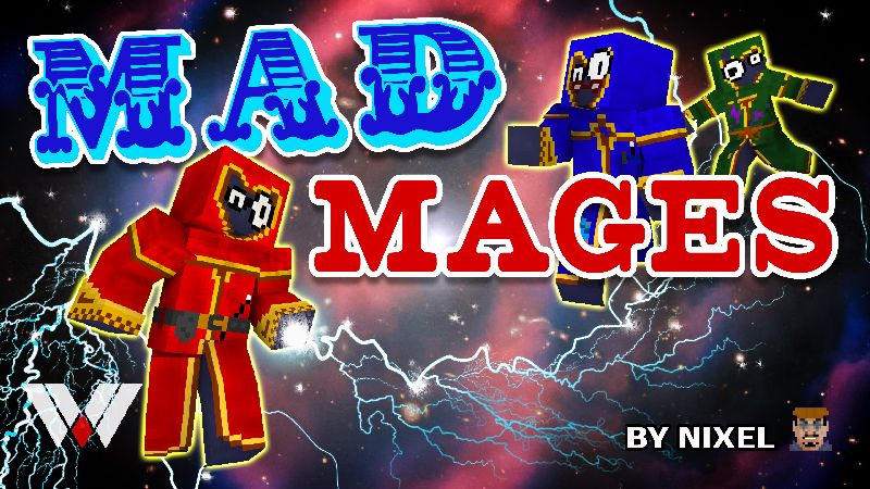 Mad Mages on the Minecraft Marketplace by Wandering Wizards Mad Mages on the Minecraft Marketplace by Wandering Wizards