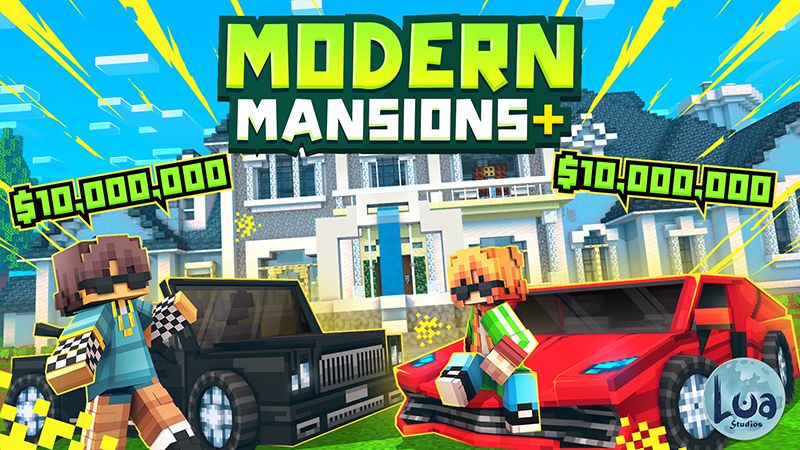 Modern Mansions on the Minecraft Marketplace by Lua Studios Modern Mansions on the Minecraft Marketplace by Lua Studios