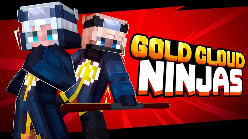 Gold Cloud Ninjas on the Minecraft Marketplace by The Craft Stars