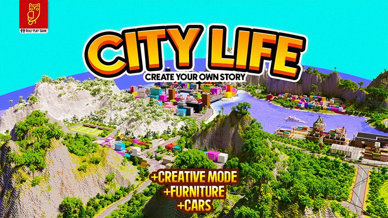 City Life on the Minecraft Marketplace by DeliSoft Studios City Life on the Minecraft Marketplace by DeliSoft Studios