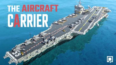 The Aircraft Carrier on the Minecraft Marketplace by BLOCKLAB Studios