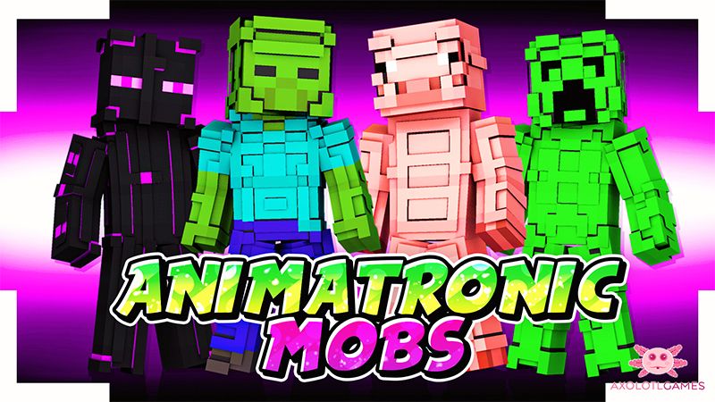 Animatronic Mobs on the Minecraft Marketplace by Kora Studios