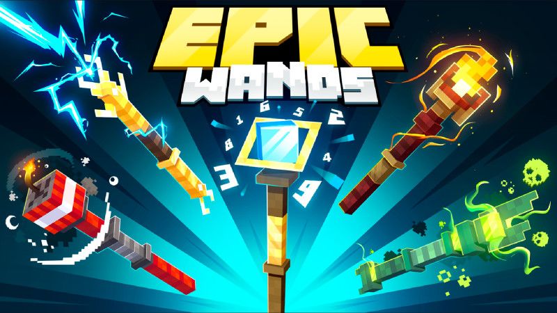 Epic Wands on the Minecraft Marketplace by BLOCKLAB Studios