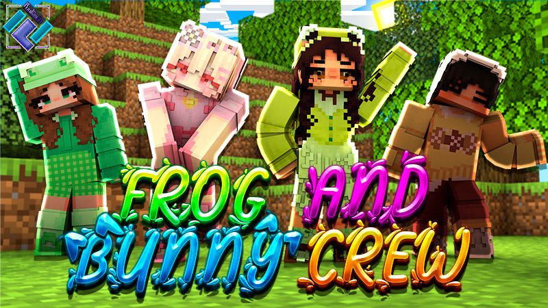 Frog and Bunny Crew on the Minecraft Marketplace by PixelOneUp Frog and Bunny Crew on the Minecraft Marketplace by PixelOneUp