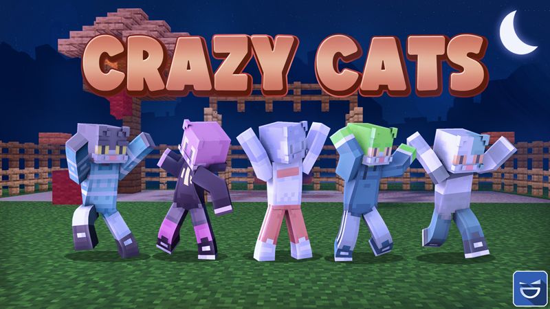 Crazy Cats on the Minecraft Marketplace by Giggle Block Studios Crazy Cats on the Minecraft Marketplace by Giggle Block Studios