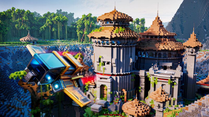 Nomads Outpost on the Minecraft Marketplace by CrackedCubes
