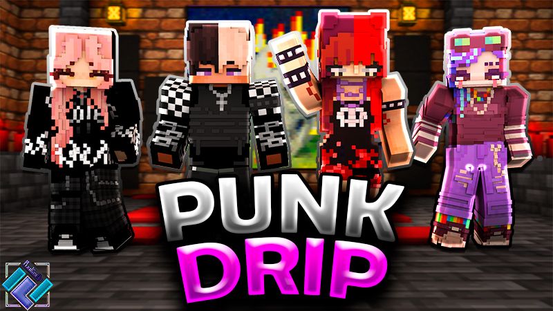 Punk Drip on the Minecraft Marketplace by PixelOneUp