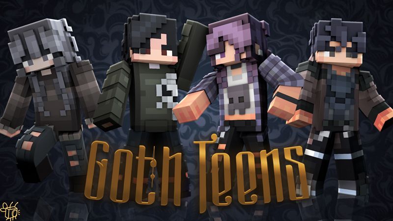 Goth Teens on the Minecraft Marketplace by Blu Shutter Bug Goth Teens on the Minecraft Marketplace by Blu Shutter Bug
