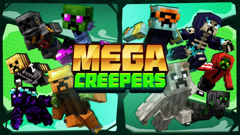 Mega Creepers on the Minecraft Marketplace by Plank