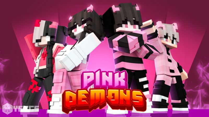 Pink Demons on the Minecraft Marketplace by Yeggs