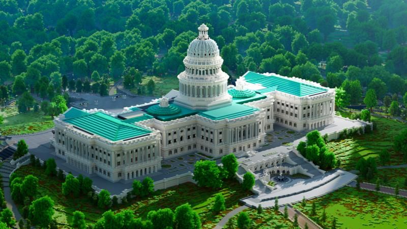 Capitol Hill on the Minecraft Marketplace by Shapescape