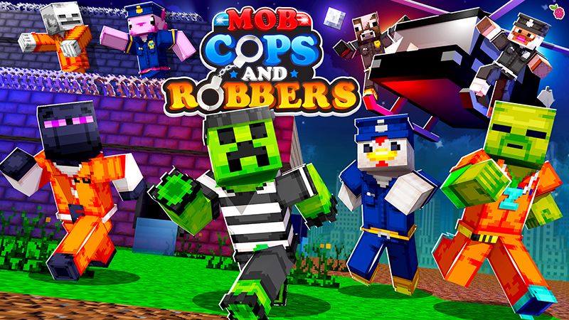 Mob Cops Robbers on the Minecraft Marketplace by Razzleberries Mob Cops Robbers on the Minecraft Marketplace by Razzleberries