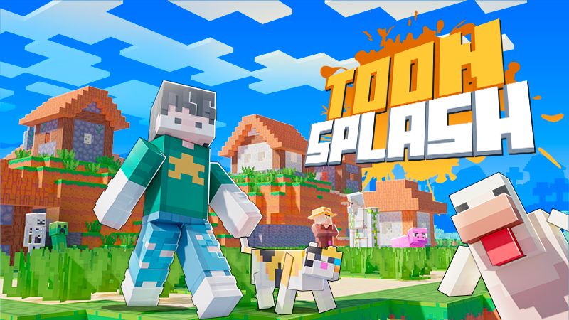 Toon Splash on the Minecraft Marketplace by Giggle Block Studios Toon Splash on the Minecraft Marketplace by Giggle Block Studios
