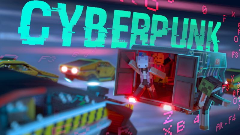 Cyberpunk on the Minecraft Marketplace by Sapphire Studios Cyberpunk on the Minecraft Marketplace by Sapphire Studios