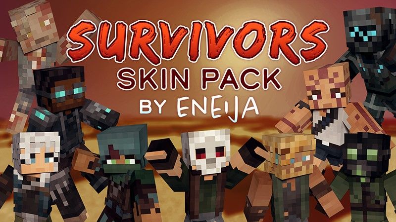 Survivors Skin Pack on the Minecraft Marketplace by Eneija Survivors Skin Pack on the Minecraft Marketplace by Eneija